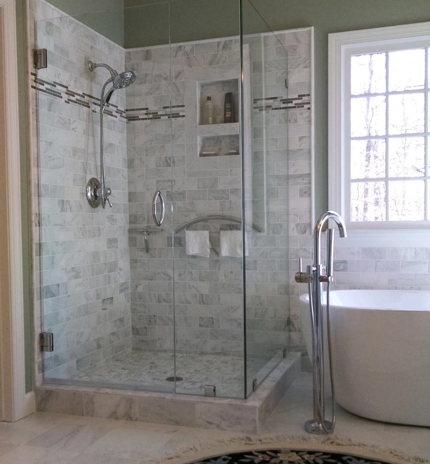 Tiled Shower Remodel